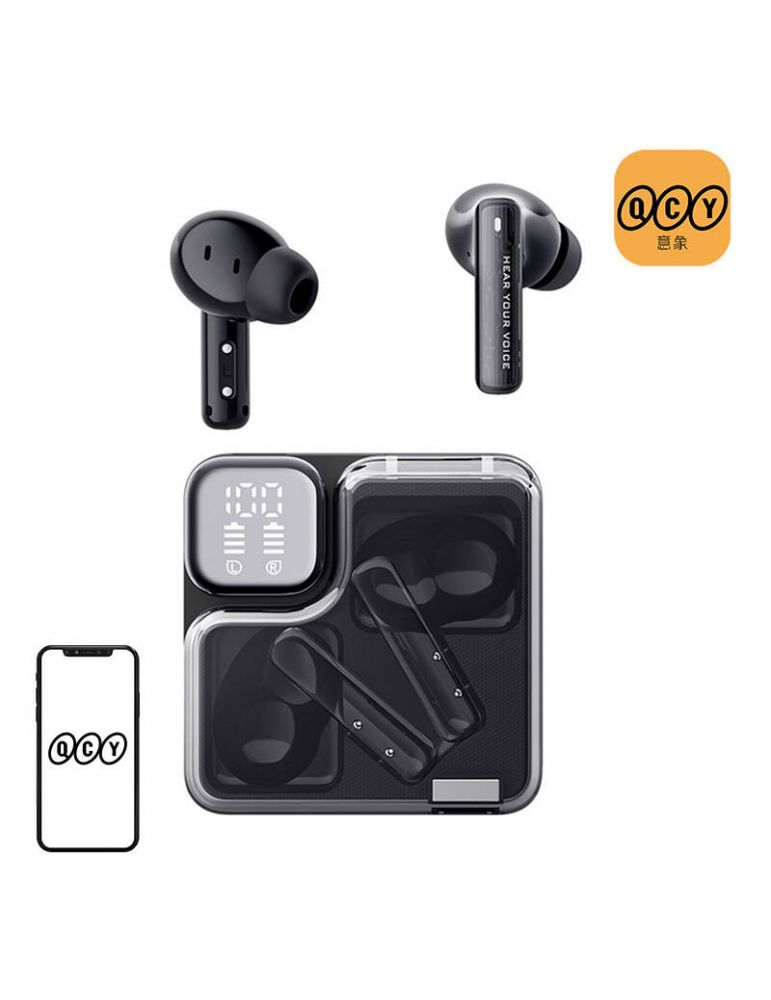 Headphones & Headsets TWS QCY MeloBuds Neo T31 Căști (negru)