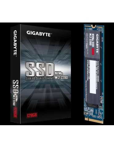 SSD Gigabyte NVMe, 128GB, PCI Express 3.0 x4, M.2 Gigabyte - 1