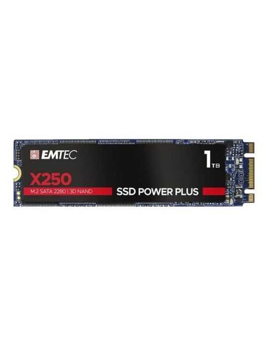 Ssd emtec x250 1tb sata m2 2280 r/w speed 520mbs/500mbs Emtec - 1