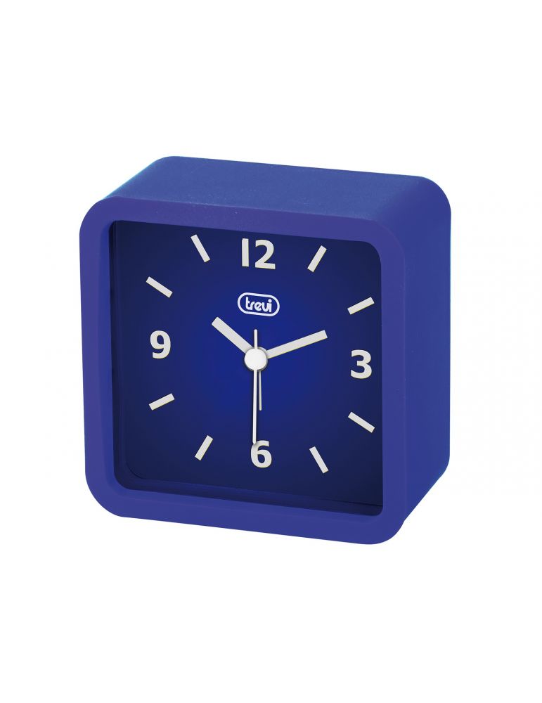 Ceas desteptator cu quartz SL 3820, albastru, Trevi