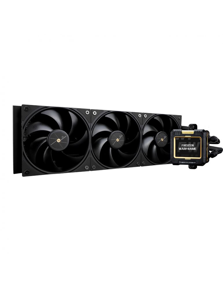 COOLER Thermalright "Frozen Warframe 360 Black", racire cu lichid, 3 x 120mm, 2000 rpm, fara LED, negru "Frozen Warframe 360 Bla
