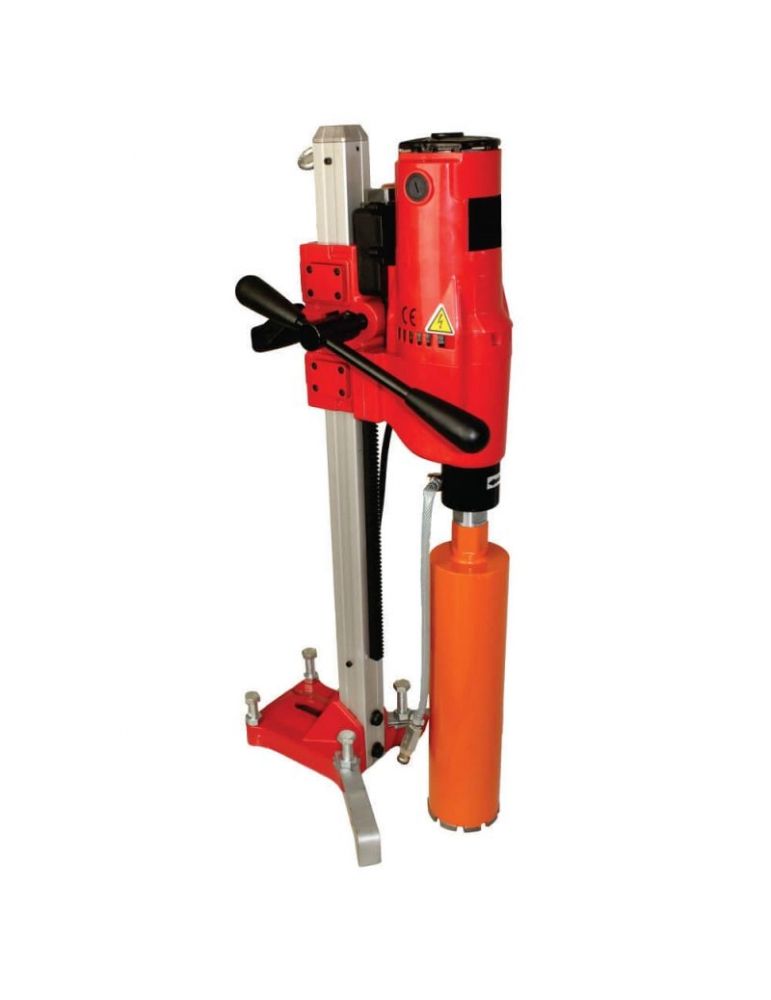 Drill Presses RS Masina de carotat BISONTE EC1500 230V 1500 W Ø maxim pentru carotare beton 80 mm, suport inclus
