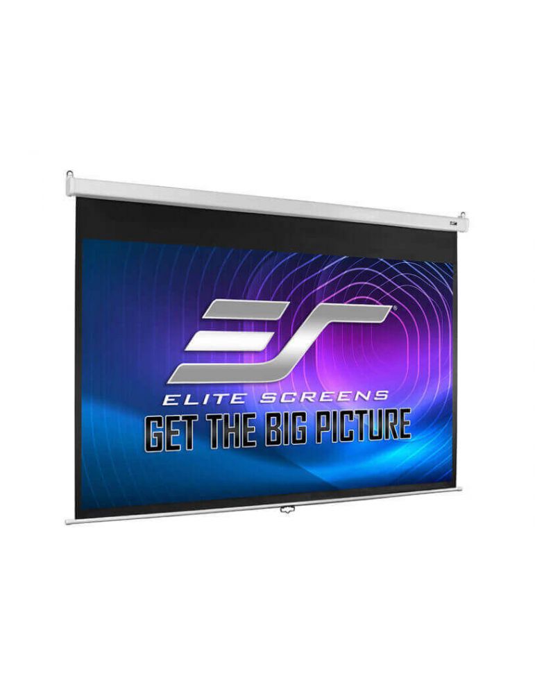 Elitescreens Ecran proiectie manual, perete/tavan, 265 x 149 cm, EliteScreens SRM-PRO M120HSR-PRO, Format 16:9, SLOW RETRACTION