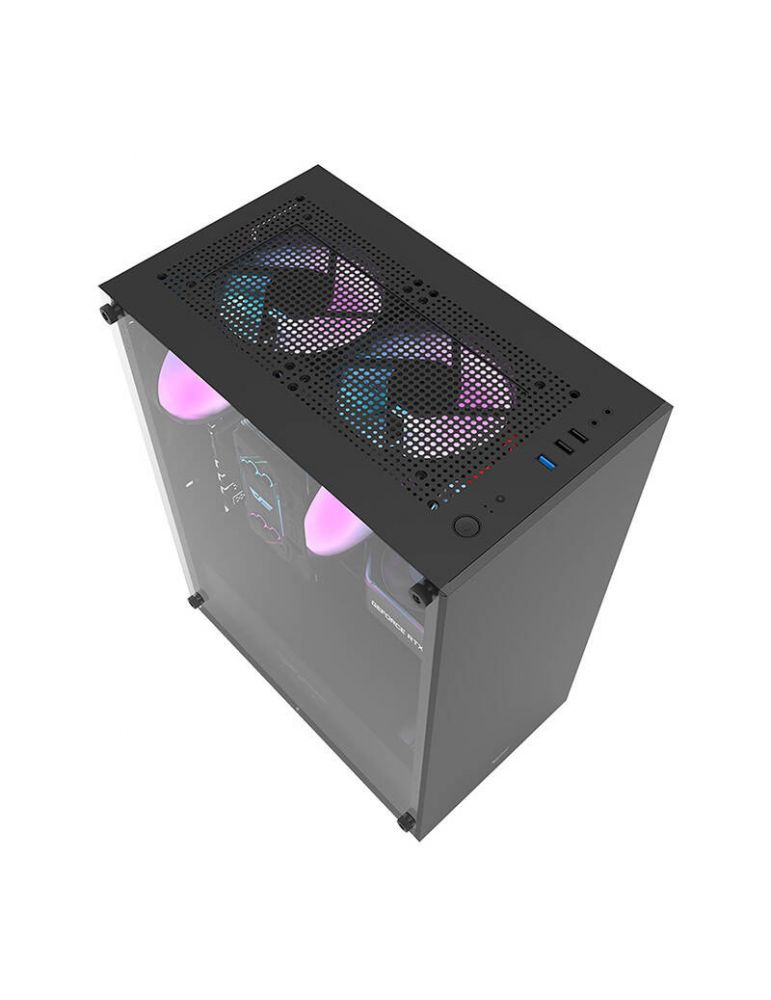 Carcasă pentru computer Darkflash DK100 (negru)
