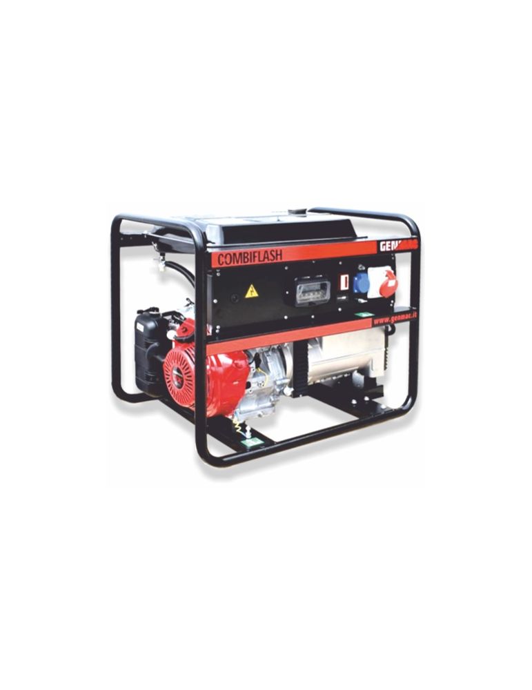 Generator de curent si sudura GENMAC CombiFlash G221HEO-M P max. 7,2 kVA 230/400V motor Honda GX390