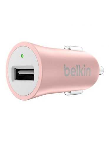 Belkin mixit up metallic car charger 24a - rose gold Belkin - 1 - Tik.ro