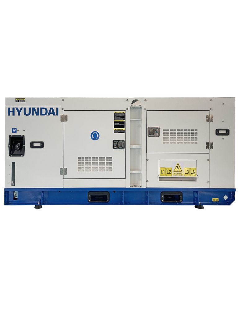 Generator de curent trifazat cu motor diesel Hyundai DHY80L