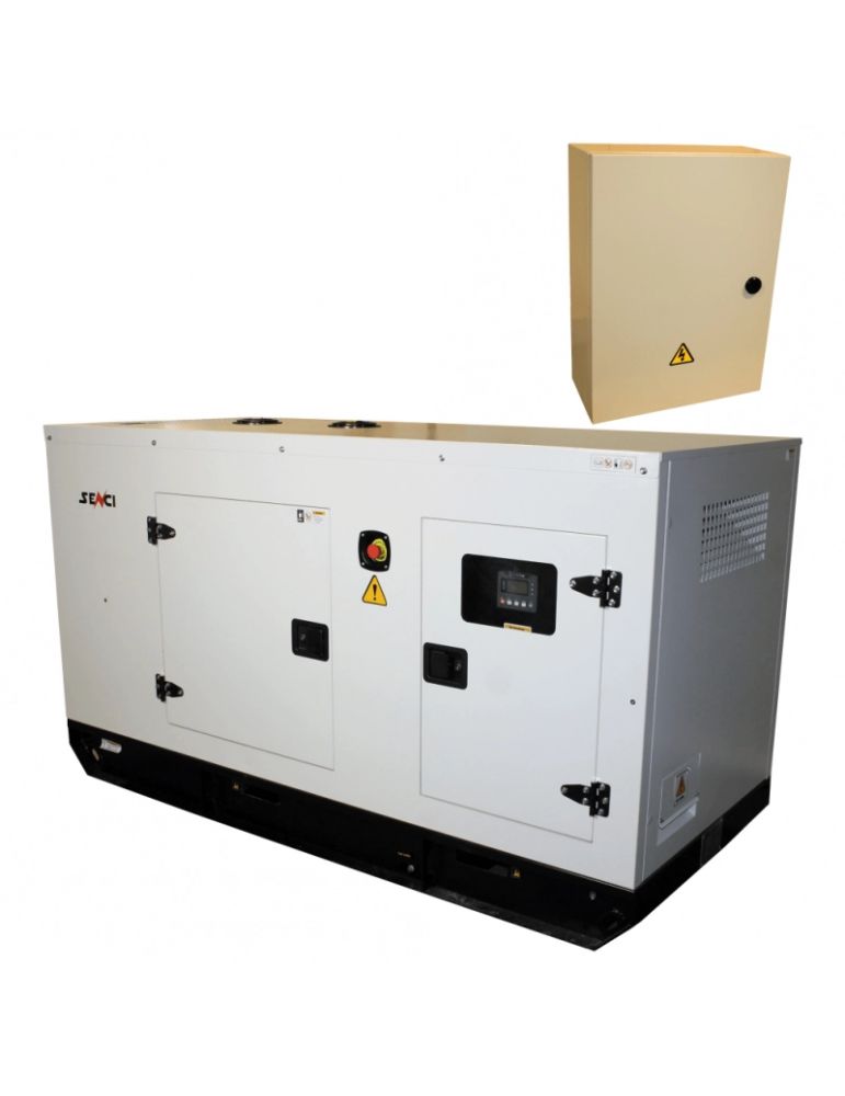 Senci RS Generator insonorizat SENCI SCDE55i-YS putere maxima 55 kVA 400V ATS inclus
