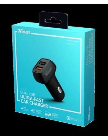 Incarcator rapid pentru masina trust qmax 30w ultra-fast dual usb Trust - 1