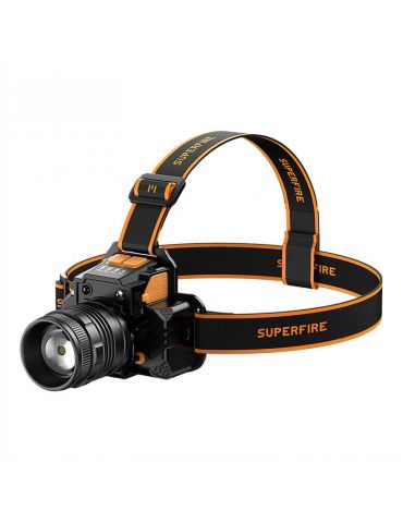 Lanternă frontală Superfire... - Tik.ro