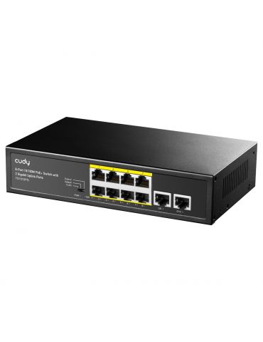 Switch 8 porturi PoE... - Tik.ro