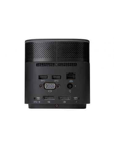 Hp thunderbolt dock g2 120w cu modul audio. porturi: 2x Hp - 1