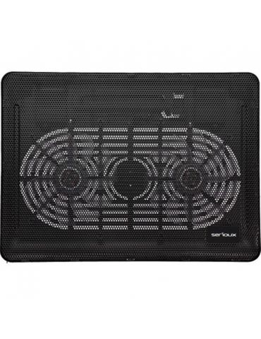 Cooling pad serioux srxncp007 dimensiuni: 340*250*23mm compatibilitate maxima laptop: 15.6 Serioux - 1 - Tik.ro