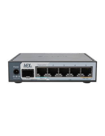 Router hEX, 5 porturi RJ45... - Tik.ro