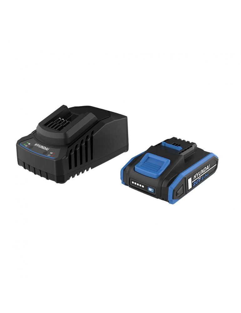 maşină de găurit şi înşurubat cu acumulator parkside 20v Set acumulator Hyundai 2ah 20V + incarcator Hyundai 2A 20V