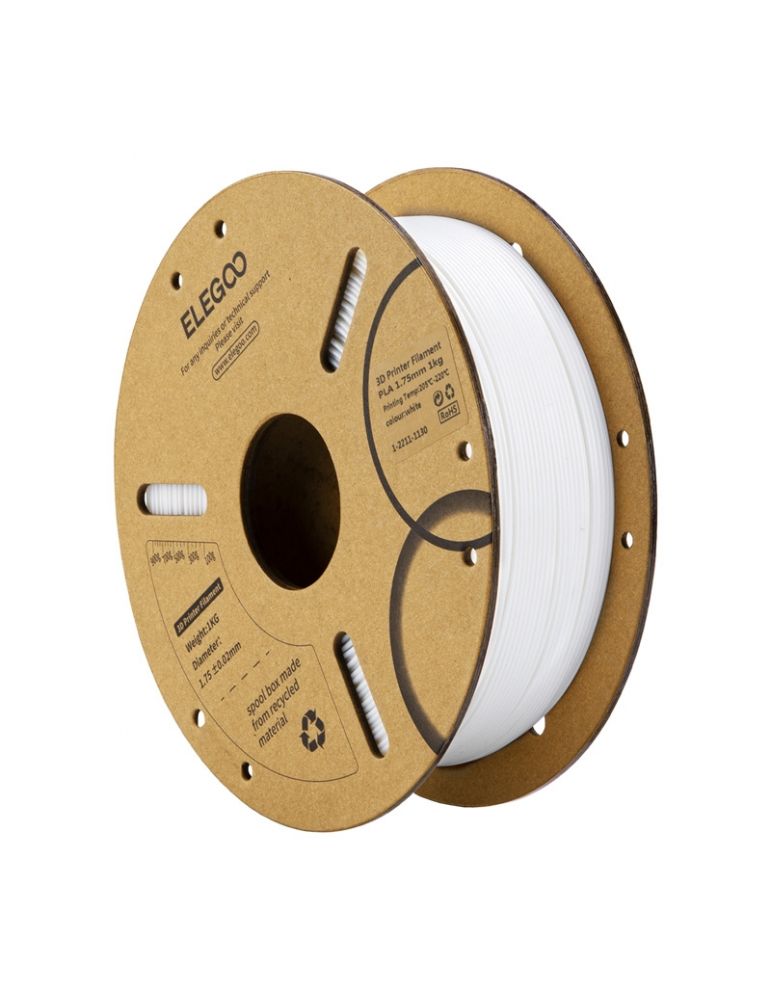 Print, Copy, Scan & Fax ELEGOO PLA Filament (alb)