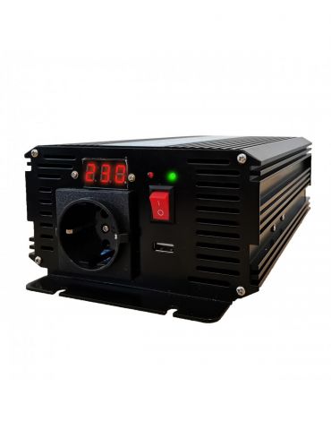 Invertor Auto 12V 220V,... - Tik.ro