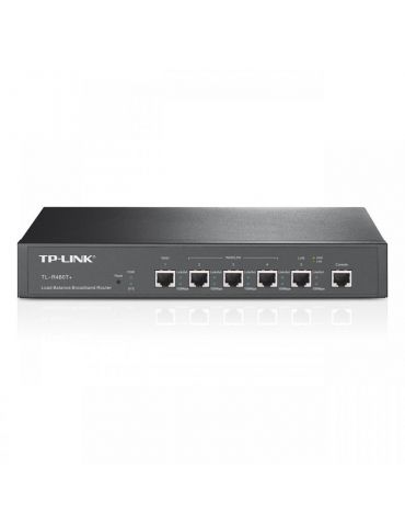 Router tp-link tl-r480t+ 1xwan 10/100 1xlan 10/100 3xwan/lan configurabile  smb Tp-link - 1 - Tik.ro