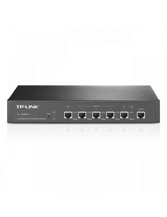 Router tp-link tl-r480t+ 1xwan 10/100 1xlan 10/100 3xwan/lan configurabile  smb Tp-link - 1