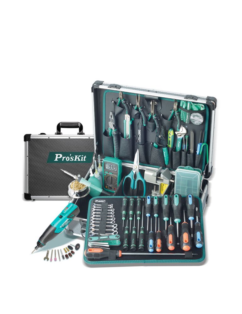 Hand Tool Sets Trusa de scule profesionala, 63 piese, Pro'sKit
