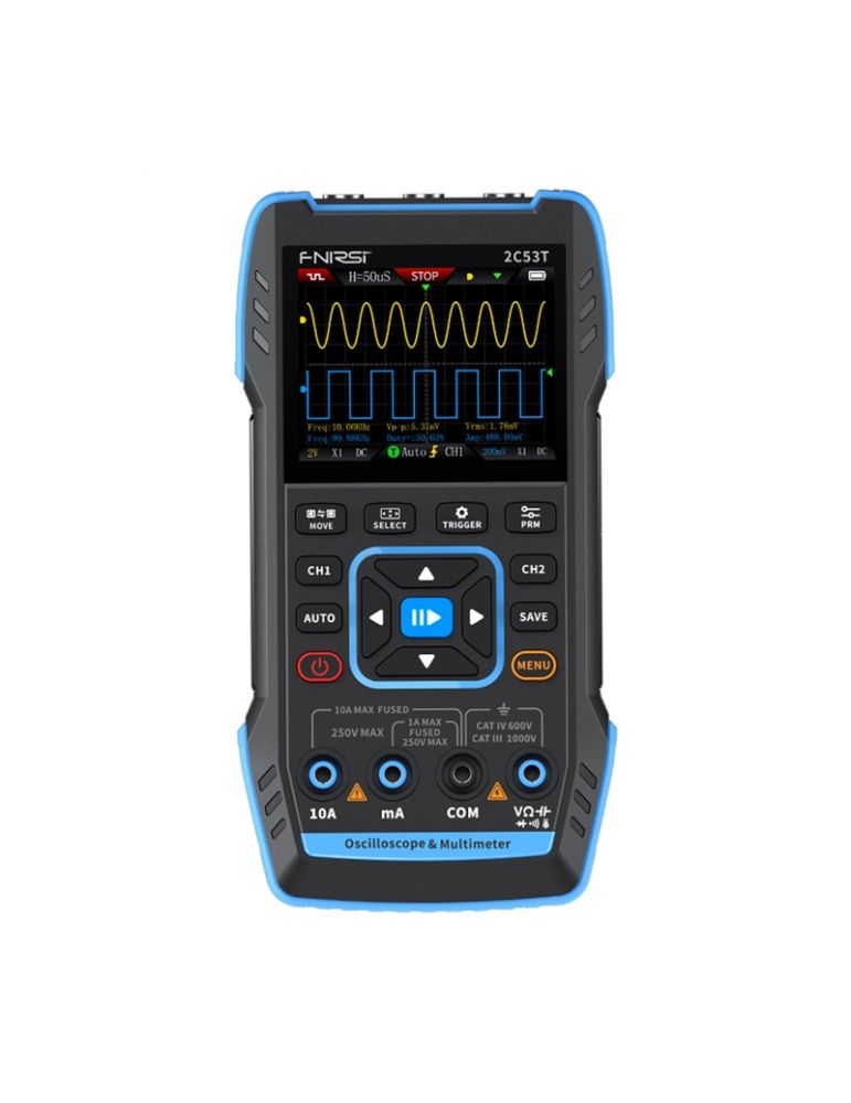 Electrical Testing Tools FNIRSI 2C53T osciloscop portabil 3in1 multimetru generator de semnal