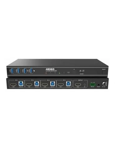 Switcher KVM 4x1, HDMI... - Tik.ro