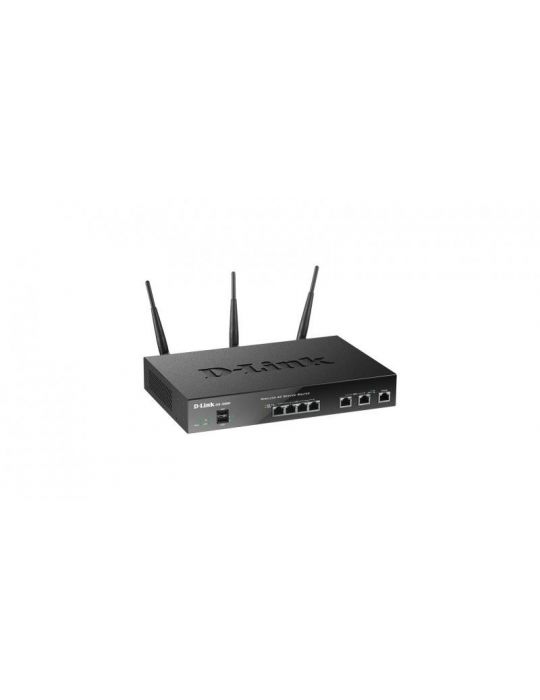 Router d-link dsr-1000ac 2xwan gigabit 3xlan gigabit 130mbps firewall 70mbps D-link - 1