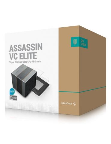 DeepCool ASSASSIN VC ELITE Procesor Răcitor de aer 120 140 mm Negru 1 buc.