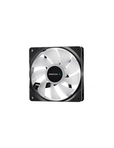 DeepCool RF120 Carcasă calculator Ventilator 12 cm Negru, Alb