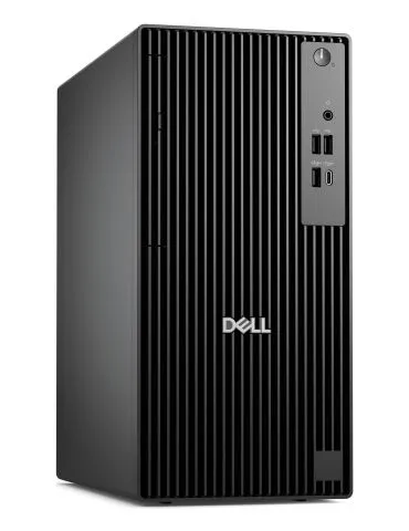 DELL Pro QCT1255 AMD Ryzen™ 5 8600G 16 Giga Bites DDR5-SDRAM 512 Giga Bites SSD Windows 11 Pro Tower PC-ul Negru