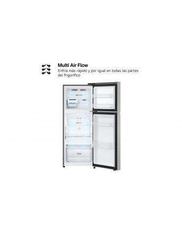 LG GTBV22PYGKD combină frigorifică De sine stătător 217 L Din oţel inoxidabil
