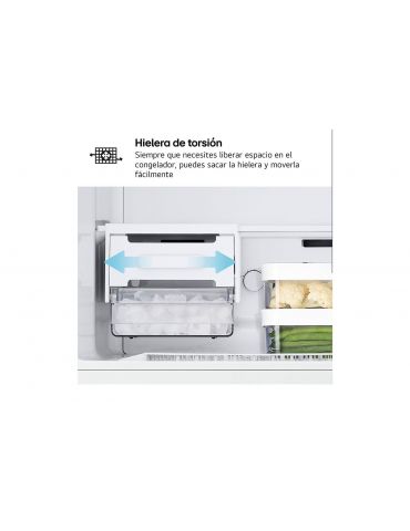 LG GTBV22PYGKD combină frigorifică De sine stătător 217 L Din oţel inoxidabil