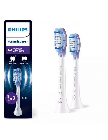 Philips Premium Gum Care HX9052 87 Capete de periere pentru periuţa sonică - Tik.ro