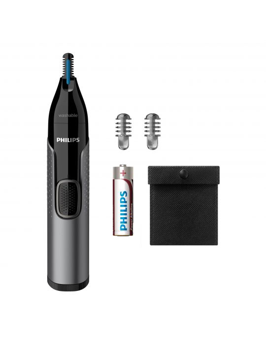 Philips 3000 series Nose trimmer series 3000 NT3650 16 Aparat de tuns pentru nas, urechi şi sprâncene