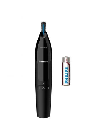 Philips Norelco NOSETRIMMER Series 1000 Nose trimmer series 1000 NT1650 16 Aparat de tuns părul din nas şi urechi - Tik.ro