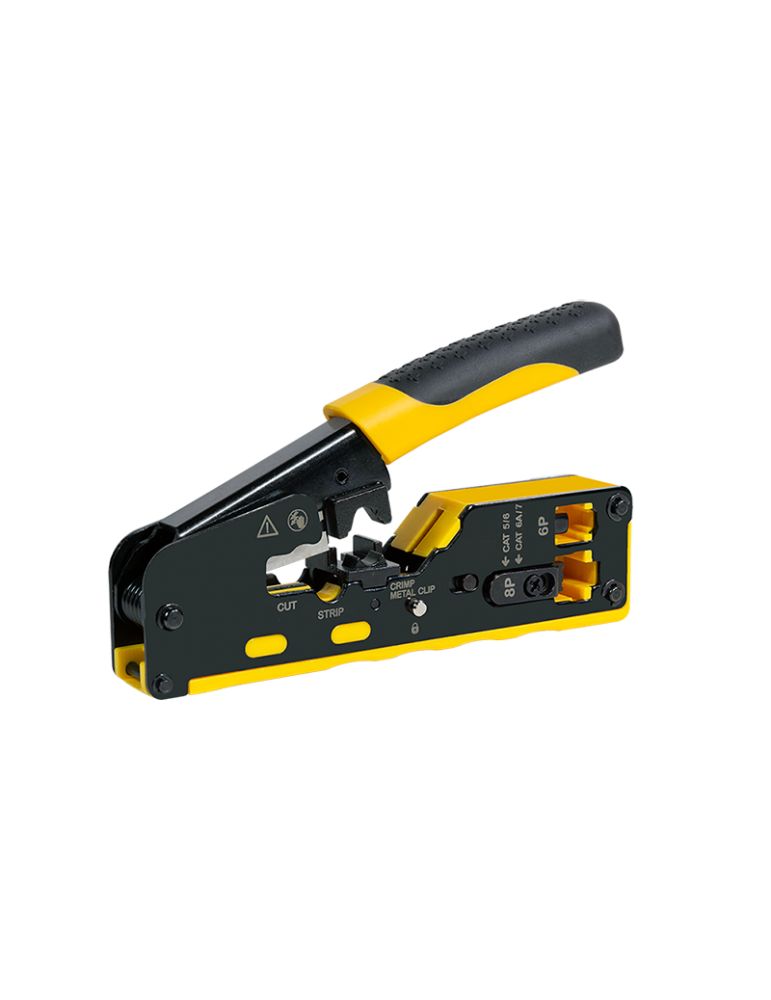 Wire & Cable Hand Tools CLESTE sertizare mufe, LOGILINK, functii: sertizare mufe, decupare si taiere cablu, pentru mufe RJ11/ RJ12/RJ45 Cat.5/6a/7. pass