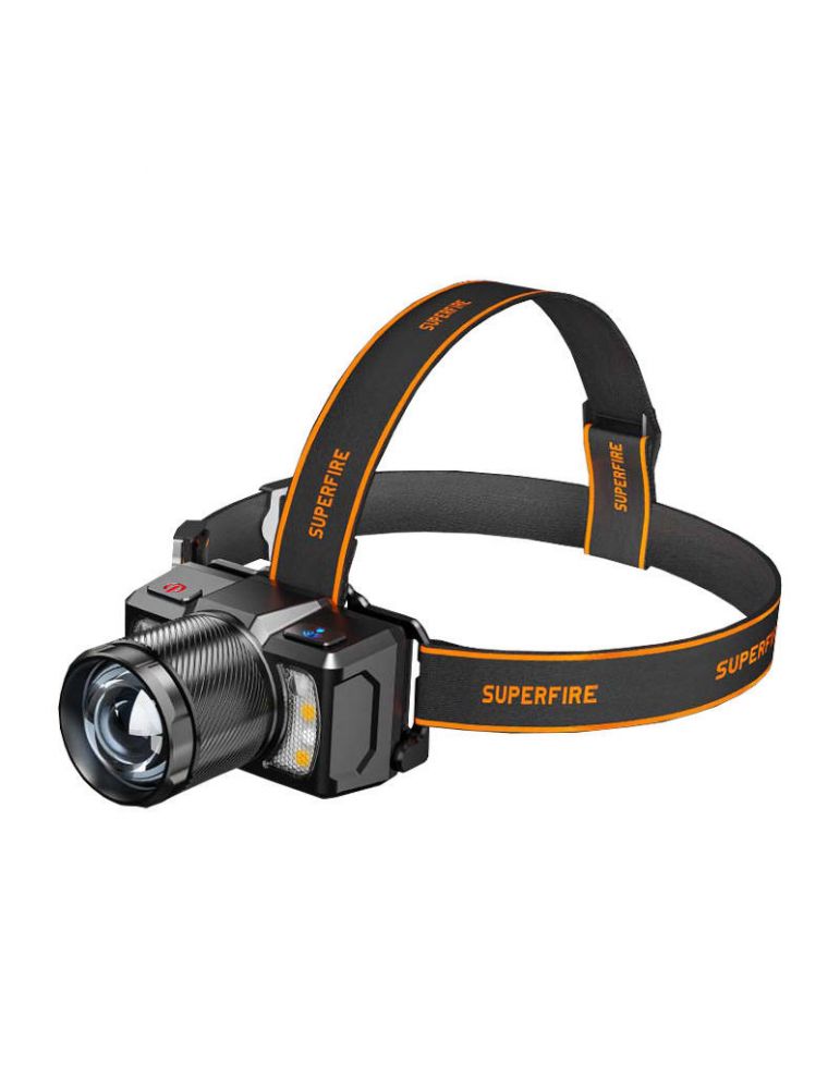 Flashlights & Headlamps Lanternă de cap Superfire HL25, 700lm, USB-C