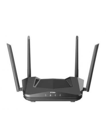 D-link ax1500 wi-fi router dir-x1560 wireless speed: 1200mbps + 300mbps D-link - 1 - Tik.ro