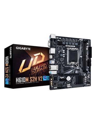 GIGABYTE H610M S2H V2 plăci de bază Intel H610 Express LGA 1700 micro-ATX - Tik.ro