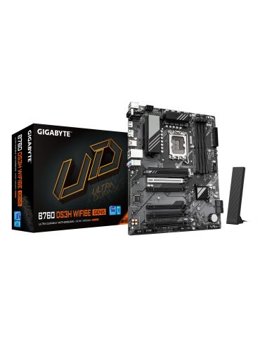 GIGABYTE B760 DS3H WIFI6E GEN5 Intel B760 Express LGA 1700 ATX - Tik.ro