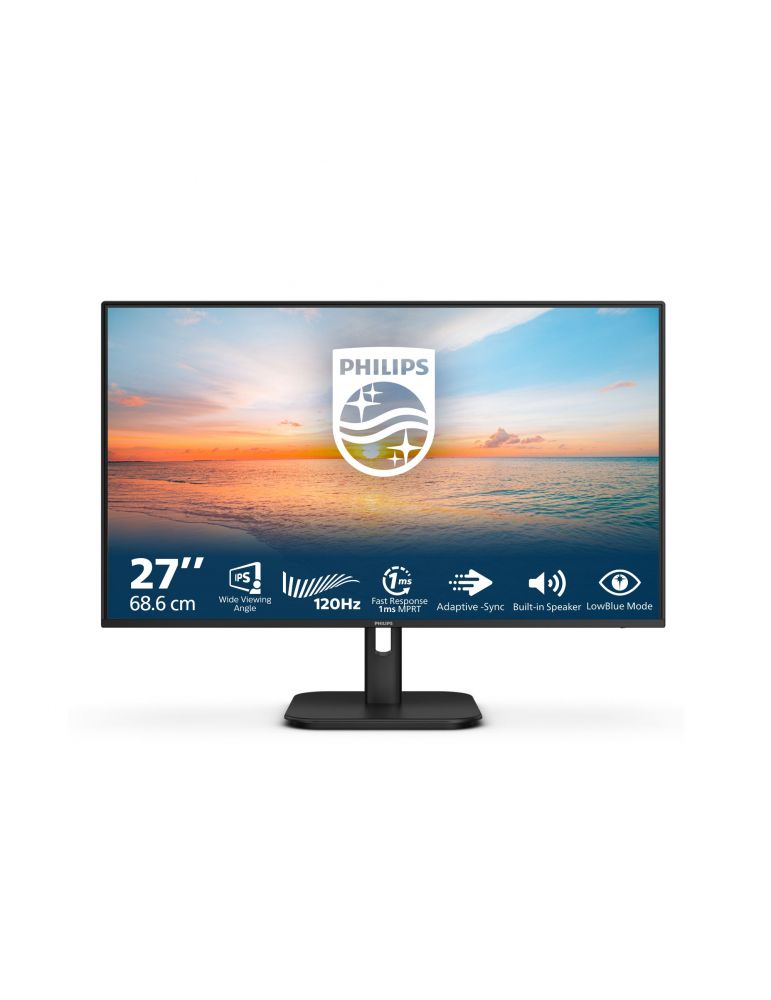 Computer Monitors Philips 27E1N1200A/00 monitoare LCD 68,6 cm (27") 1920 x 1080 Pixel Full HD Negru