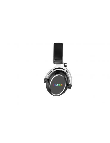 HATOR Hypergang 3 Wireless Căști Fără fir Bandă de fixare pe cap Gaming USB Type-C   USB Type-A Bluetooth Negru - Tik.ro