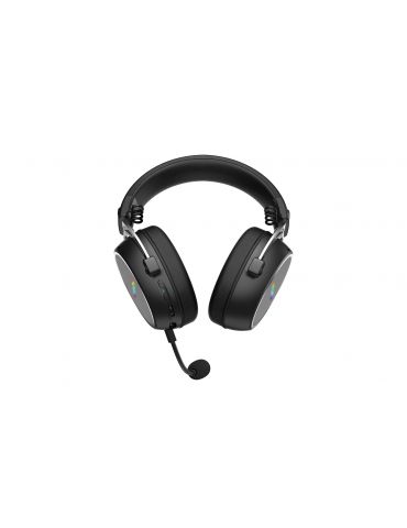 HATOR Hypergang 3 Wireless Căști Fără fir Bandă de fixare pe cap Gaming USB Type-C   USB Type-A Bluetooth Negru