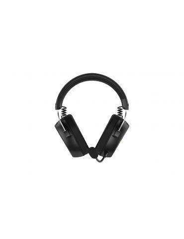 HATOR Hypergang 3 Wireless Căști Fără fir Bandă de fixare pe cap Gaming USB Type-C   USB Type-A Bluetooth Negru