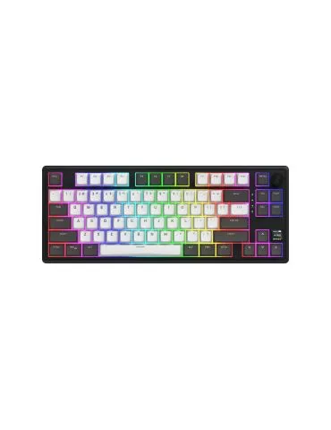 HATOR Skyfall Pro Wireless 80 tastaturi Gaming USB + RF Wireless + Bluetooth QWERTY Engleză SUA Negru, Gri - Tik.ro