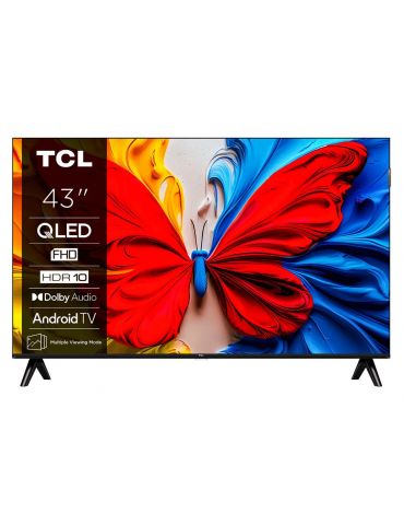 TCL 43V5C televizor 109,2 cm (43") Full HD Smart TV Wi-Fi Negru - Tik.ro