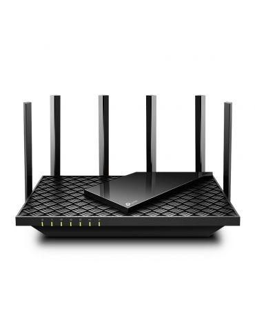 TP-Link Archer AX72 router wireless Gigabit Ethernet Bandă dublă (2.4 GHz  5 GHz) Negru - Tik.ro