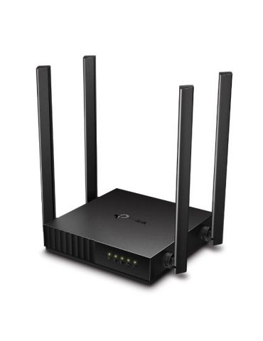 TP-Link Archer C54 router wireless Fast Ethernet Bandă dublă (2.4 GHz  5 GHz) Negru