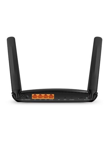TP-Link Archer MR600 router wireless Gigabit Ethernet Bandă dublă (2.4 GHz  5 GHz) 4G Negru