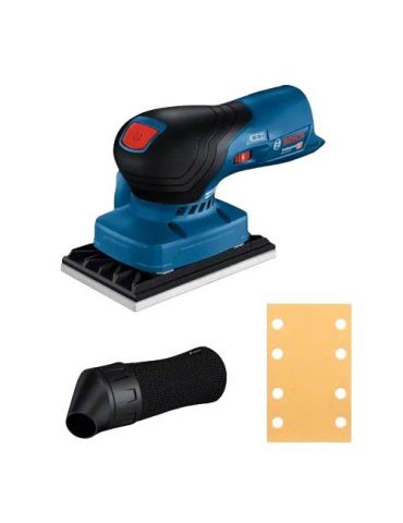 Bosch GSS 12V-13 PROFESSIONAL Șlefuitor orbital aleator 1000 RPM 2000 OPM Negru, Albastru, Roşu - Tik.ro